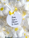 PERSONALIZED Bridal Shower Bath Bomb Favor, bridal shower favors, bulk gifts, bridal shower favor, for guests in bulk, favors, shower favors