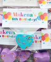 Birthday Bath Bombs