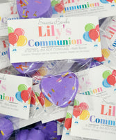 Birthday Bath Bomb Favors, Birthday, Birthday party favors, birthday favors, classroom, favors, party favors, classroom favors, kids favors