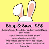 Bunny Bath Bombs, Easter Bath Bombs, Easter basket stuffers, Easter basket fillers, Easter, kids bath bombs, bath bombs for kids