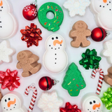 Mini Christmas Bath Bombs, Christmas bath bombs, Christmas bath bomb set, stocking stuffers for kids, stocking stuffers, Christmas Gifts