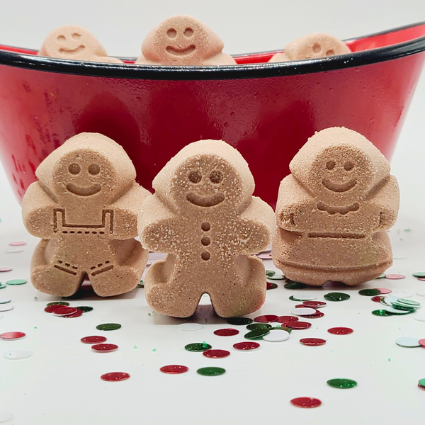 1 Mini Gingerbread Bath Bomb