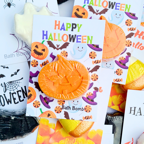 LIMITED- Halloween Bath bombs, Halloween BATH BOMB, Halloween party favors, Halloween gifts, Halloween, Halloween gifts for kids, Bath Bombs