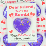Class Valentine Bath Bombs