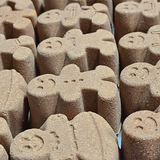 Mini Gingerbread Bath Bombs, Christmas Bath Bombs, Christmas Party Favors, Christmas Soap, Classroom Favors, Stocking Stuffers, Gingerbread