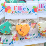 Birthday Bath Bomb Favors, Birthday, Birthday party favors, birthday favors, classroom, favors, party favors, classroom favors, kids favors
