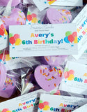 Class Favors, Party favor, Kids Party Favors, Bath Bomb, Birthday Party Favors, kids party favor, bath bomb birthday, Personalize, custom