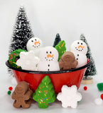 Mini Christmas Bath Bomb