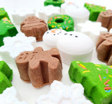 5 Mini Christmas Bath Bomb