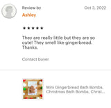 Mini Snowflake Bath Bomb