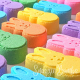 Bunny Bath Bombs, Easter Bath Bombs, Easter basket stuffers, Easter basket fillers, Easter, kids bath bombs, bath bombs for kids