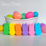 Bunny Bath Bombs, Easter Bath Bombs, Easter basket stuffers, Easter basket fillers, Easter, kids bath bombs, bath bombs for kids