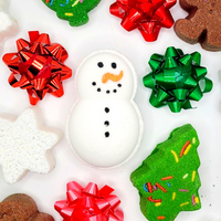 Mini Christmas Bath Bomb