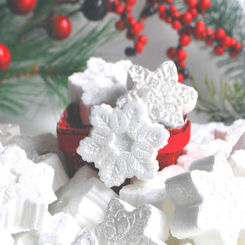 Mini Snowflake Bath Bomb